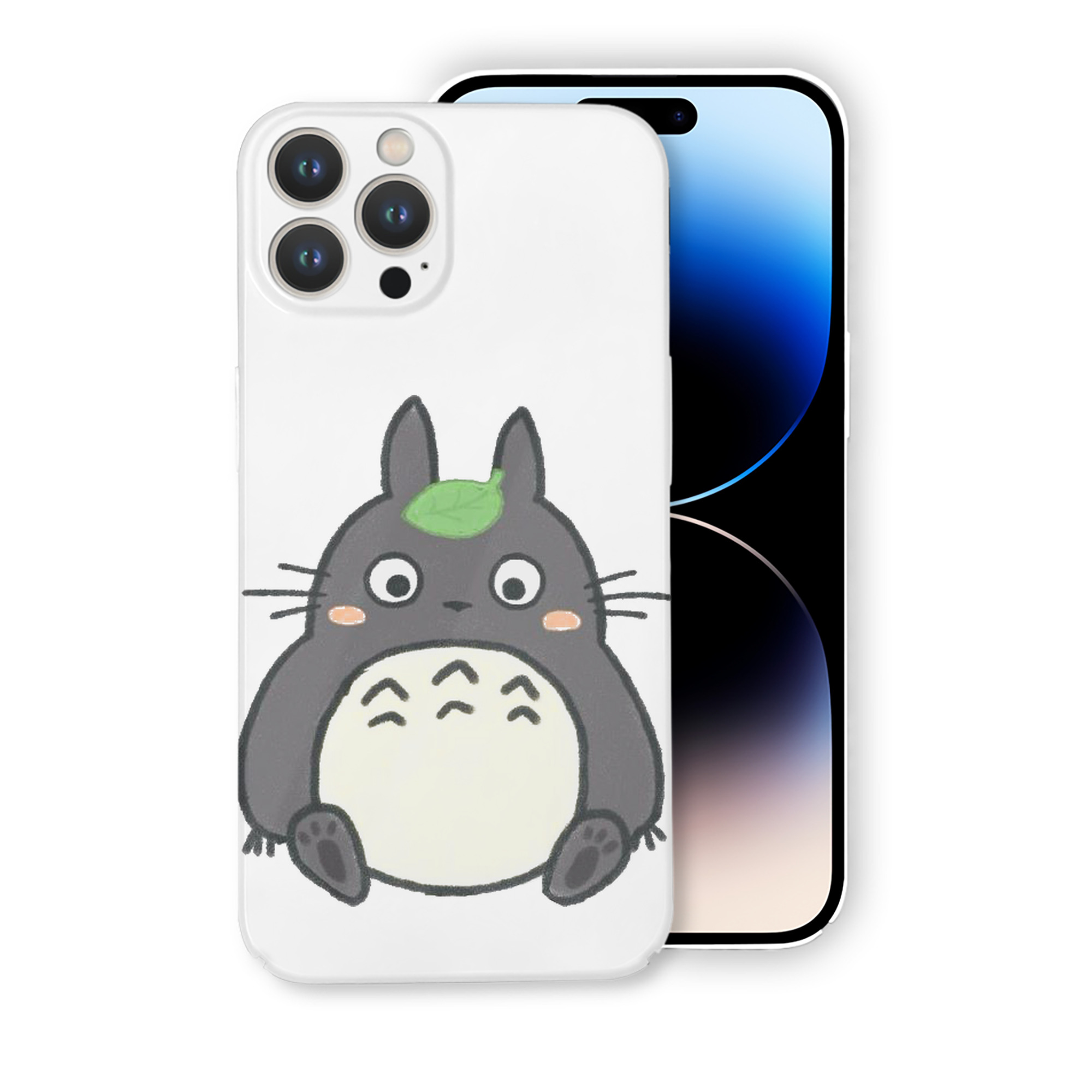 （画像用） となりのトトロ 草壁メイ 草壁サツキ My Neighbor Totoro Satsuki Kusakabe Mei Kusakabe 【iPhone 14シリーズ対応】ハードケース